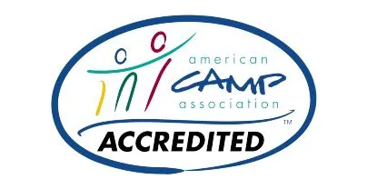 american camp association accredited badge